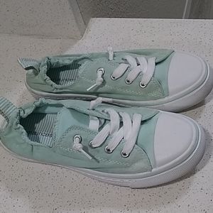 Pastel Green Maurice's shoe size 9